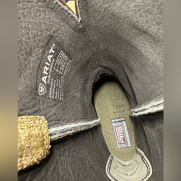 Ariat Leopard cowboy boots size 6.5 - Picture 5 of 5